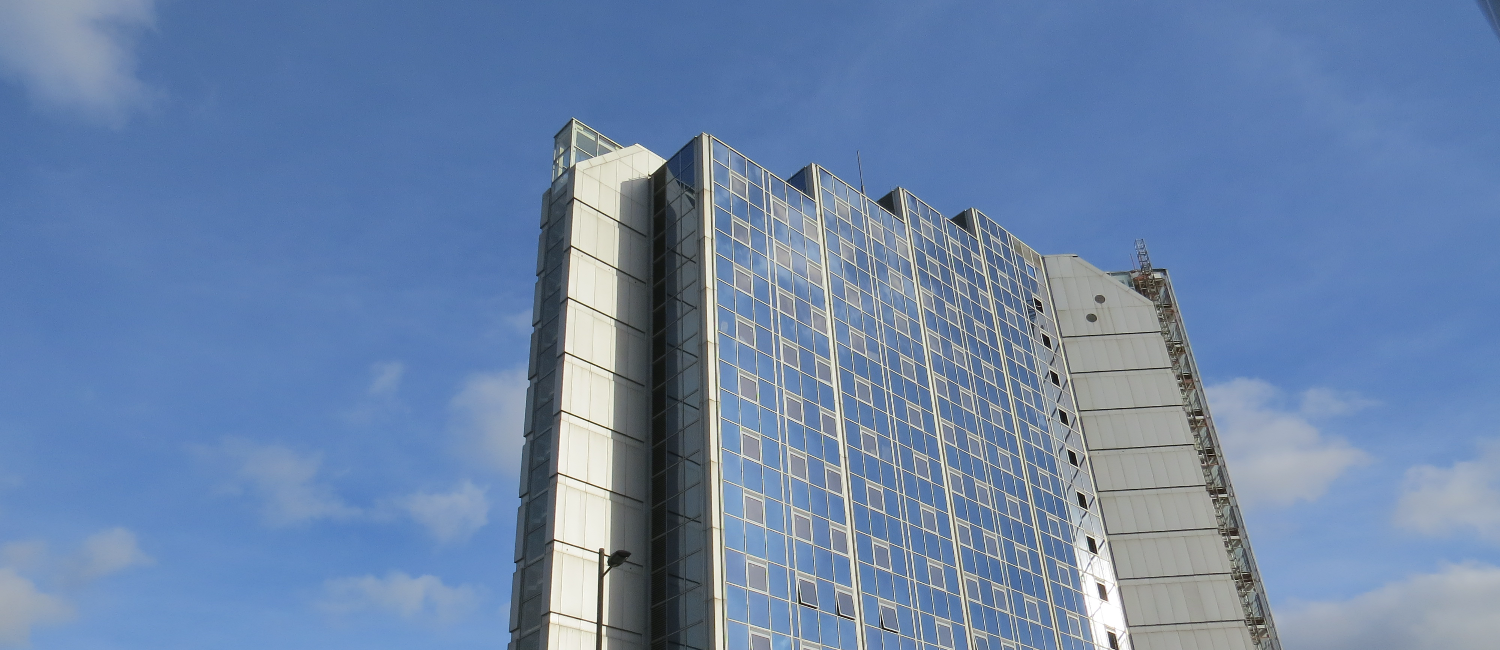 Basingstoke Churchhill place apartment building